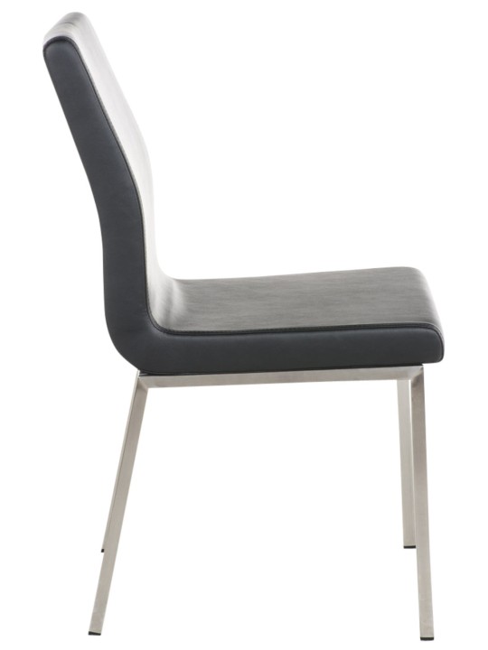 Sæt med 2 spisestuestole Colmar, sort