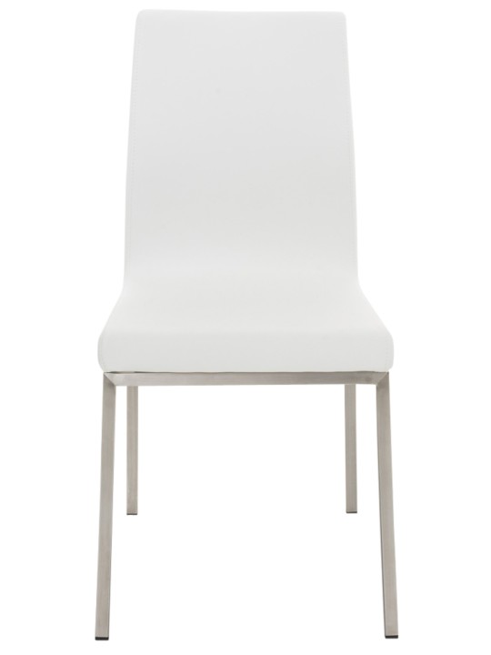 Sæt med 2 spisestuestole Colmar, hvid