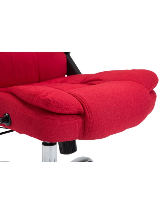 Kontorstol Thor stof, rød