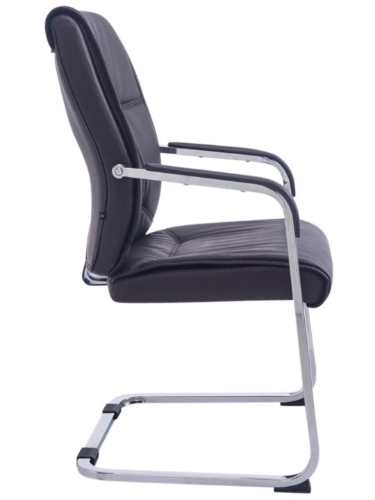 Sæt med 2 cantilever stole XL Anubis, brun