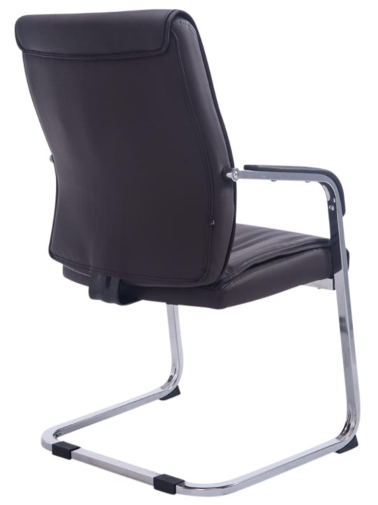 Sæt med 2 cantilever stole XL Anubis, brun