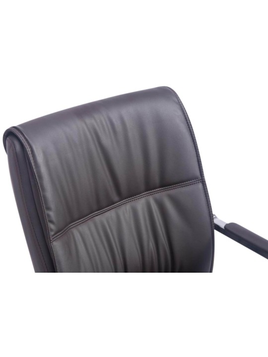 Sæt med 2 cantilever stole XL Anubis, brun