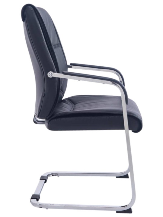 Sæt med 2 cantilever stole XL Anubis, sort