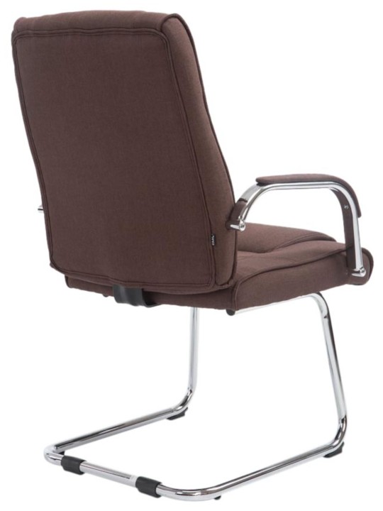 Sæt med 2 stole Attila stof, brun