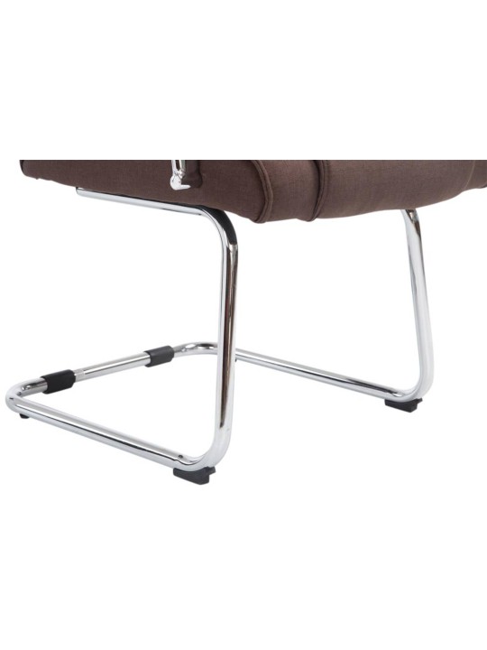 Sæt med 2 stole Attila stof, brun