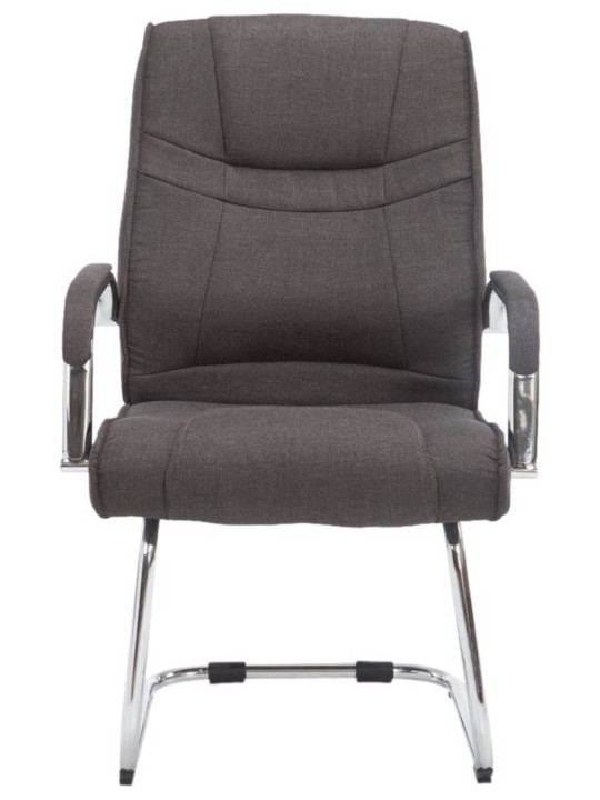 Sæt med 2 stole Attila stof, mørkegrå