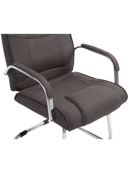 Sæt med 2 stole Attila stof, mørkegrå