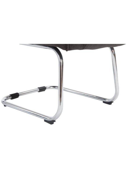 Sæt med 2 stole Attila stof, mørkegrå