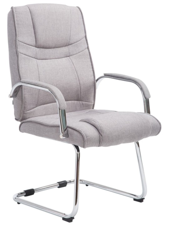 Sæt med 2 stole Attila stof, grå Sæt med 2 stole Attila stof, grå