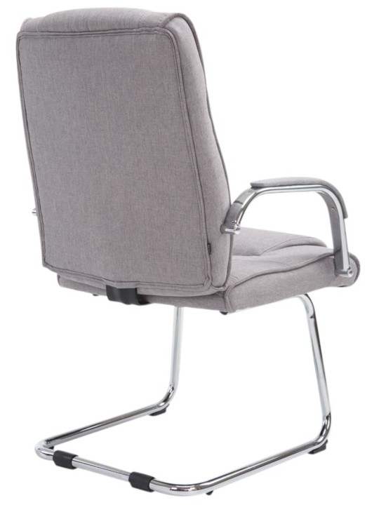 Sæt med 2 stole Attila stof, grå Sæt med 2 stole Attila stof, grå