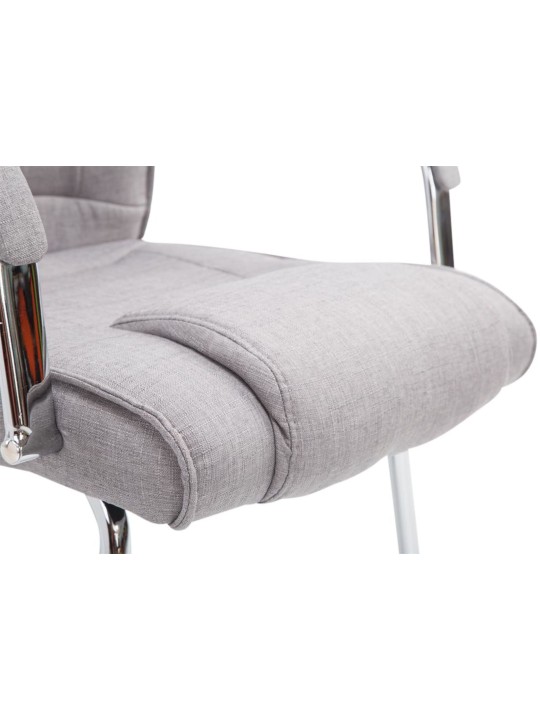 Sæt med 2 stole Attila stof, grå Sæt med 2 stole Attila stof, grå