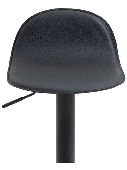 Sæt med 2 barstole Lana V2, sort