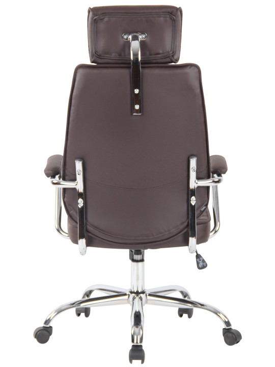 Kontorstol Rako ægte læder, brun Kontorstol Rako ægte læder, brun
