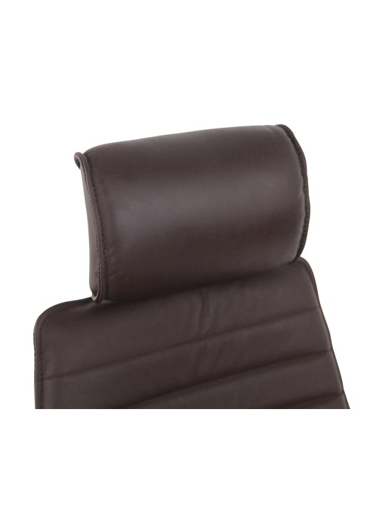 Kontorstol Rako ægte læder, brun Kontorstol Rako ægte læder, brun