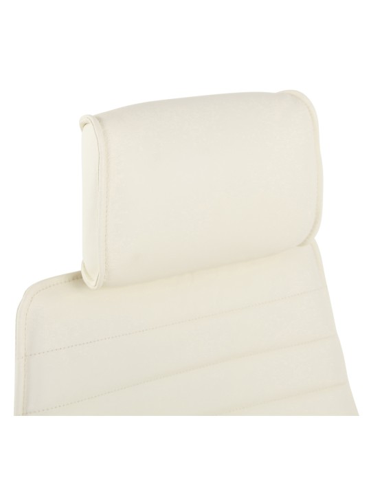 Kontorstol Rako ægte læder, creme Kontorstol Rako ægte læder, creme