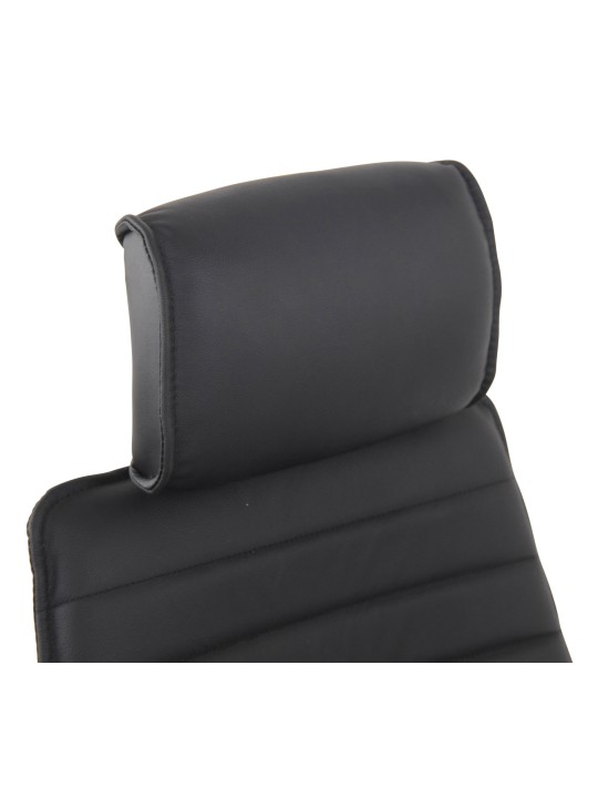 Kontorstol Rako ægte læder, sort Kontorstol Rako ægte læder, sort