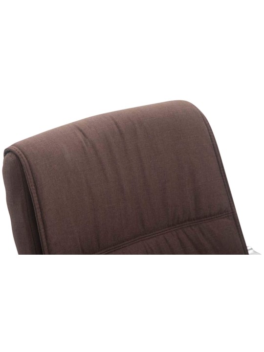 Sæt med 2 cantilever stole XL Anubis stof, brun Sæt med 2 cantilever stole XL Anubis stof, brun