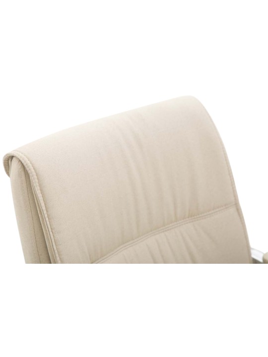 Sæt med 2 cantilever stole XL Anubis stof, creme Sæt med 2 cantilever stole XL Anubis stof, creme