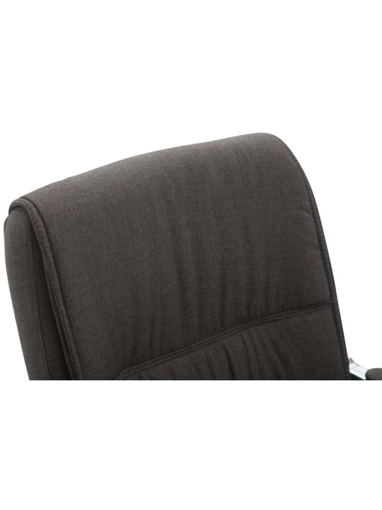 Sæt med 2 cantilever stole XL Anubis stof, mørkegrå Sæt med 2 cantilever stole XL Anubis stof, mørkegrå