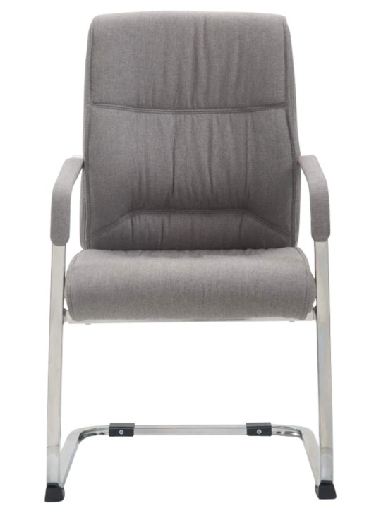 Sæt med 2 cantilever stole XL Anubis stof, grå Sæt med 2 cantilever stole XL Anubis stof, grå