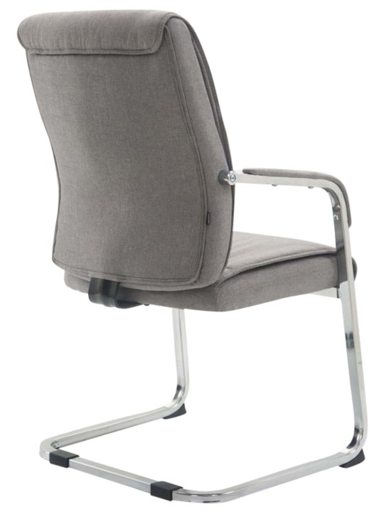 Sæt med 2 cantilever stole XL Anubis stof, grå Sæt med 2 cantilever stole XL Anubis stof, grå