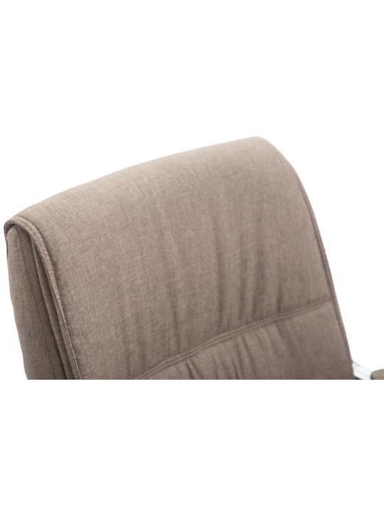 Sæt med 2 cantilever stole XL Anubis stof, taupe Sæt med 2 cantilever stole XL Anubis stof, taupe