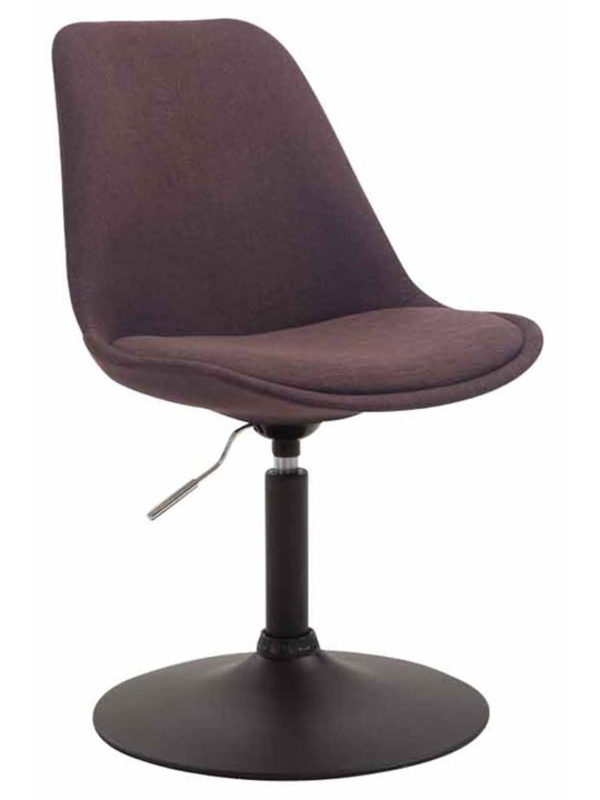 Sæt med 4 stole Maverick B stof, brun