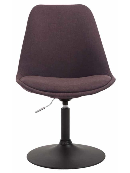 Sæt med 4 stole Maverick B stof, brun