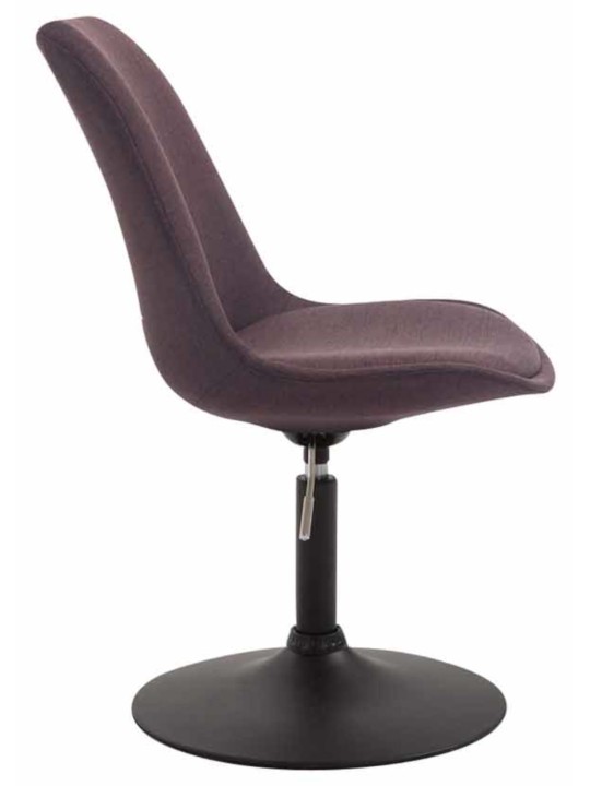 Sæt med 4 stole Maverick B stof, brun