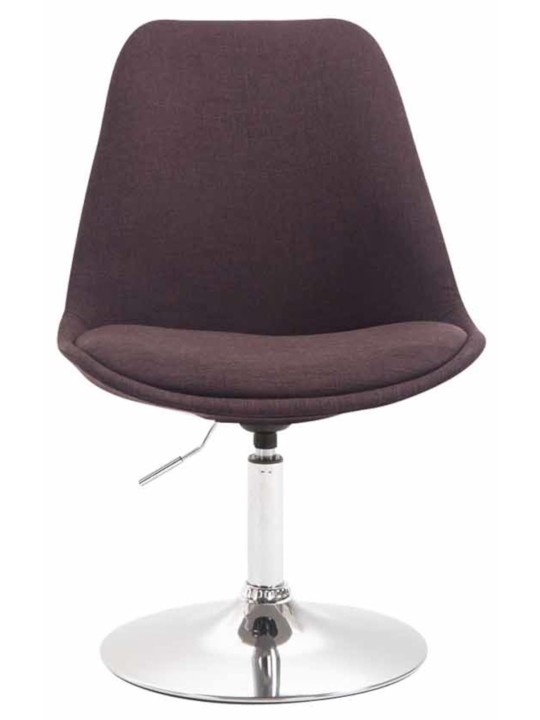 Sæt med 4 stole Maverick C stof, brun