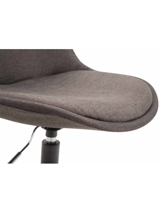 Sæt med 4 stole Maverick B stof, mørkegrå