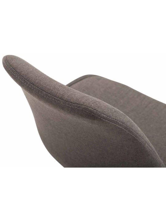 Sæt med 4 stole Maverick C stof, mørkegrå