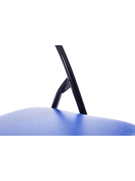 Sæt med 4 klapstole Felix, blå/sort Sæt med 4 klapstole Felix, blå/sort