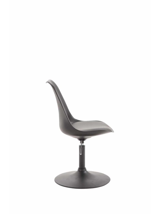 Sæt med 4 spisestuestole Maverick B plast, sort