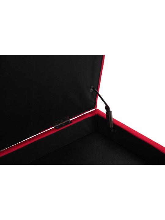 Bænk Namaro stof antik-let, rød