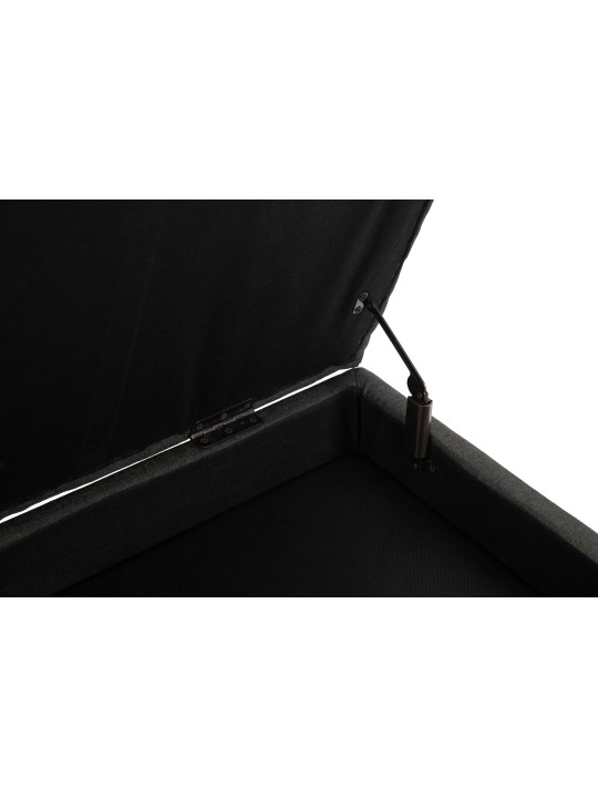 Bænk Namaro stof antik, mørkegrå