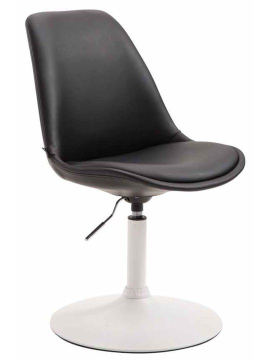 Sæt med 4 spisestuestole Maverick W imiteret læder, sort Sæt med 4 spisestuestole Maverick W imiteret læder, sort