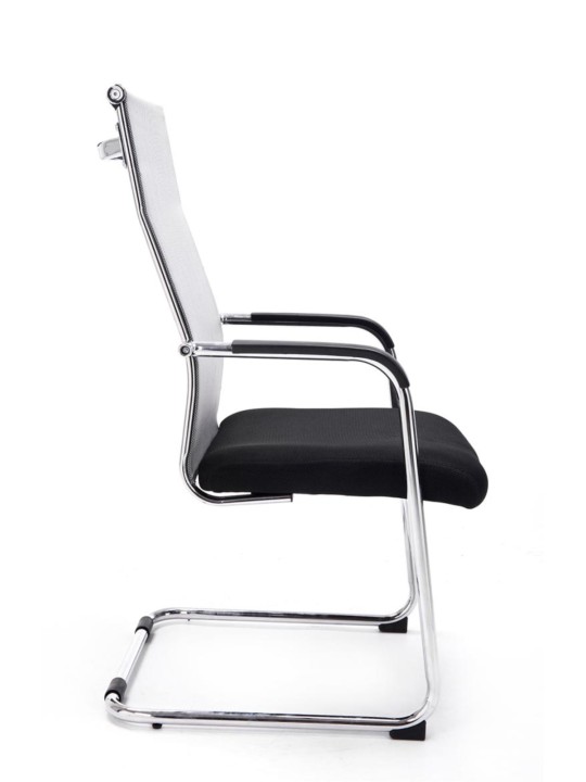 Sæt med 2 besøgsstole Brenda, grå