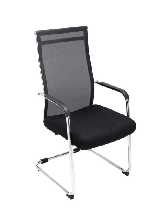 Sæt med 2 besøgsstole Brenda, sort Sæt med 2 besøgsstole Brenda, sort