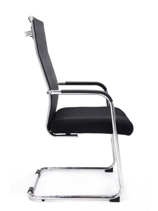 Sæt med 2 besøgsstole Brenda, sort Sæt med 2 besøgsstole Brenda, sort