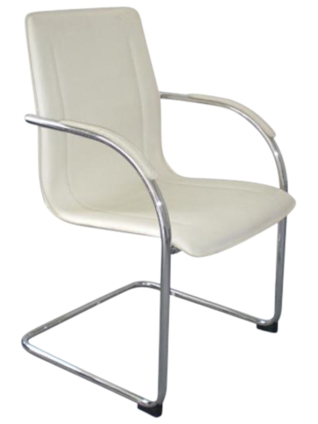 Sæt med 3 stole Melina, creme