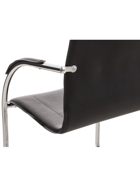 Sæt med 3 stole Melina, sort