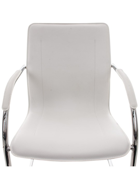 Sæt med 3 stole Melina, hvid