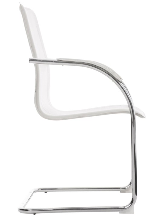 Sæt med 3 stole Melina, hvid