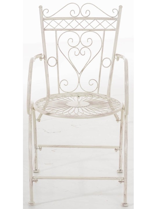 Sæt med 2 stole Sheela, antik creme