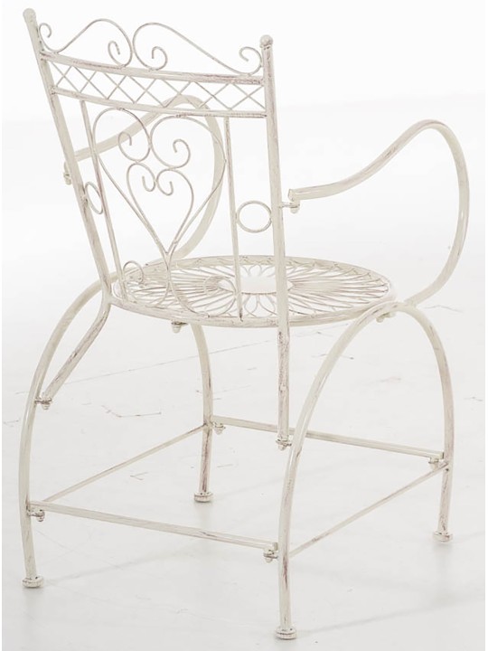 Sæt med 2 stole Sheela, antik creme