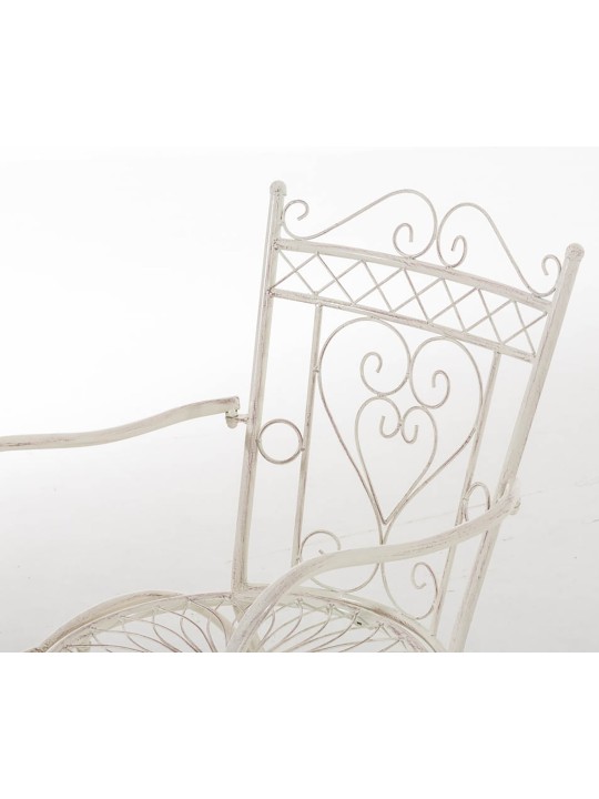 Sæt med 2 stole Sheela, antik creme