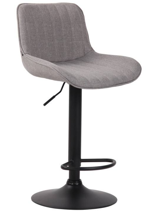 Sæt med 2 barstole Lentini stof, grå