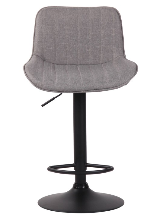 Sæt med 2 barstole Lentini stof, grå