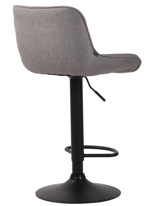 Sæt med 2 barstole Lentini stof, grå